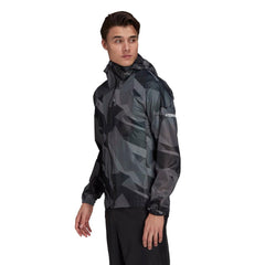Adidas Men Terrex Agravic Graphic 2.5 Layer Rain Jacket GL1199 - OUTERWEAR - Canada