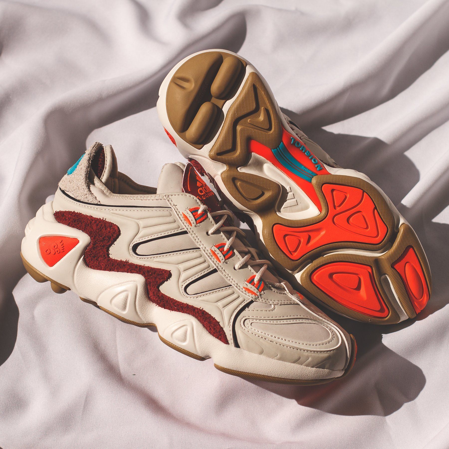 FOOTWEAR - Adidas Originals FYW S-97 White Red Men EE5312