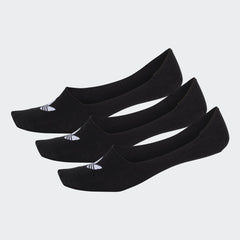 Adidas Originals No Show Socks 3 Pack Black DW4132 - ACCESSORIES - Solestop.com - Canada