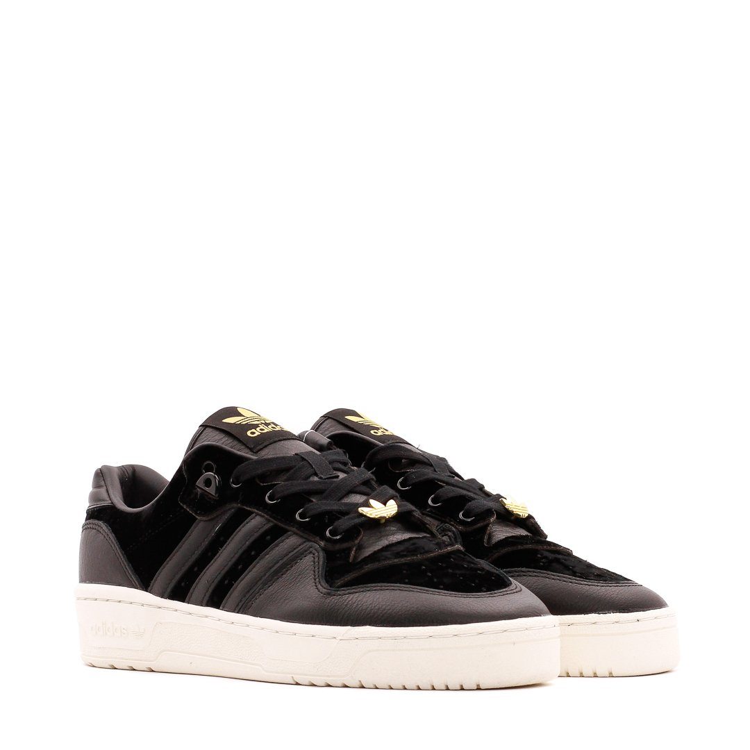 FOOTWEAR - Adidas Originals Velvet Pack Rivalry Low Black White Men EH0181