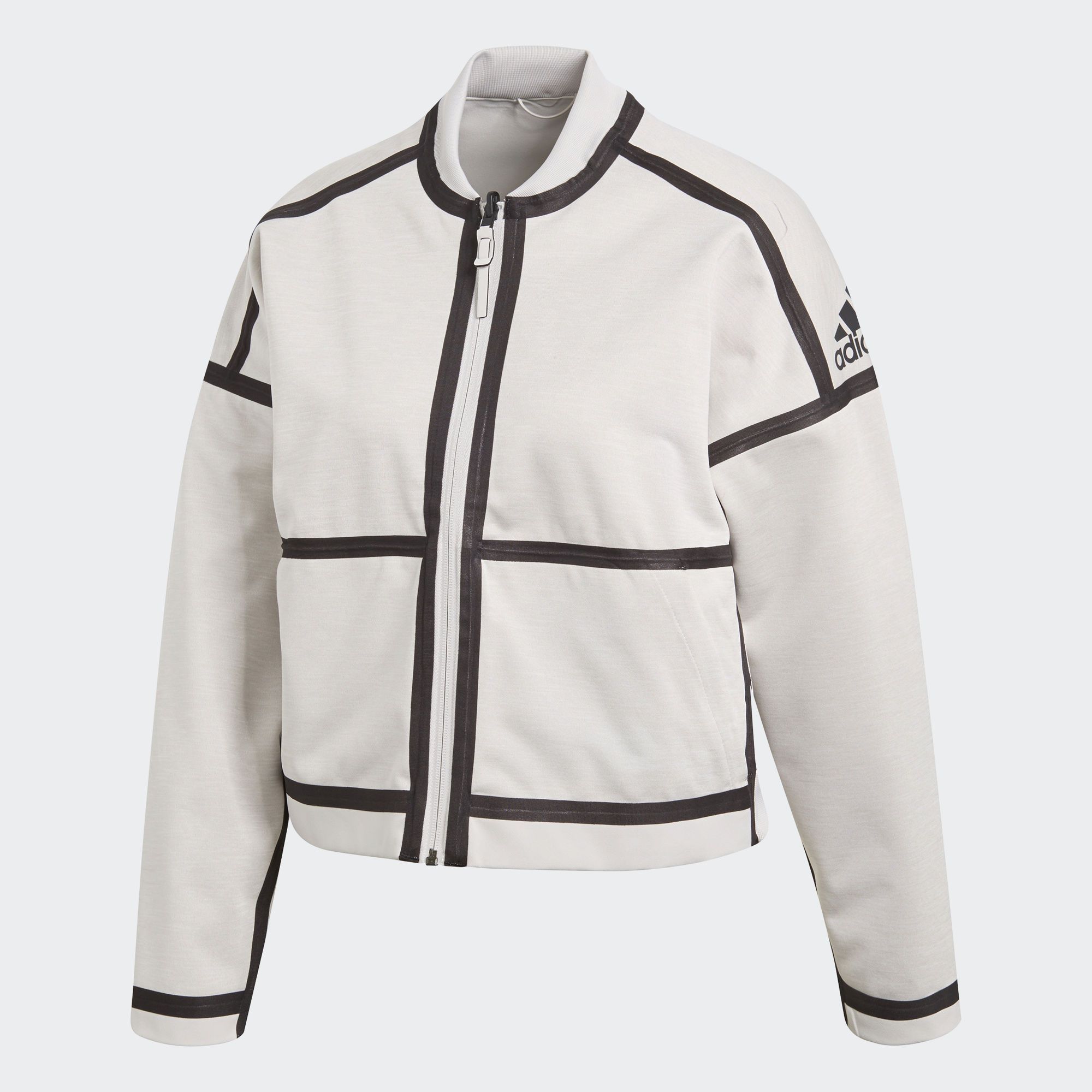 CLOTHING - Adidas Originals Women Reversible Zne Jacket Rev White CF1465
