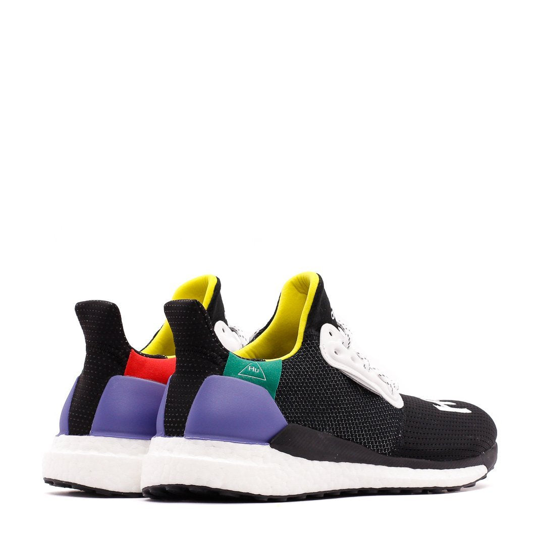 Adidas Originals x Pharrell Williams Solar HU Glide Boost Black BB8041 - FOOTWEAR - Solestop.com - Canada