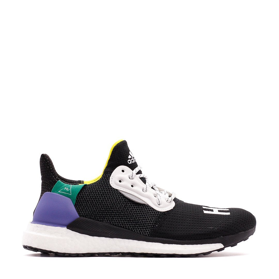 Adidas Originals x Pharrell Williams Solar HU Glide Boost Black BB8041 - FOOTWEAR - Solestop.com - Canada