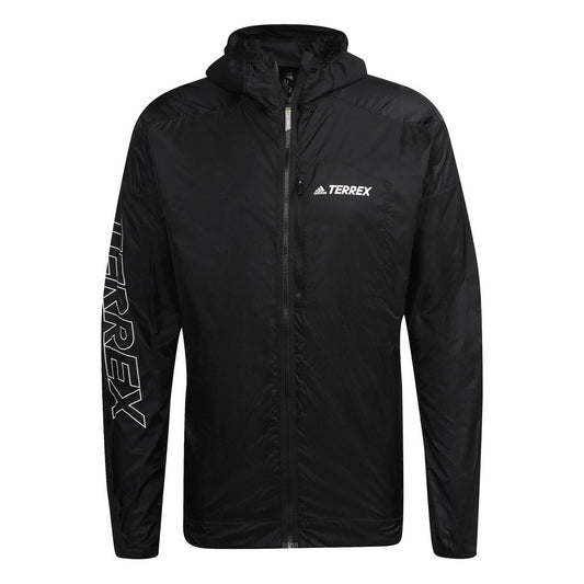 Adidas Outdoor Men Terrex Agravic Windweave Pro Octa Insulation Windbreaker Black GU3858 - OUTERWEAR - Canada