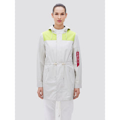 OUTERWEAR - Alpha Industries Deluge Ripstop Fishtail Vintage White Women WJD49000C1-101