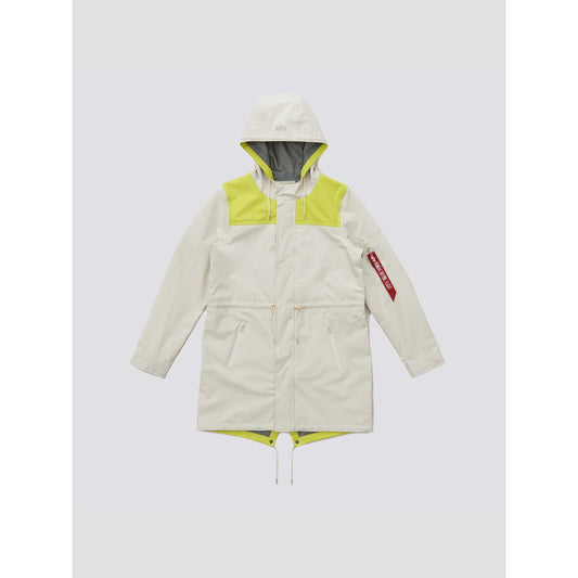 OUTERWEAR - Alpha Industries Deluge Ripstop Fishtail Vintage White Women WJD49000C1-101