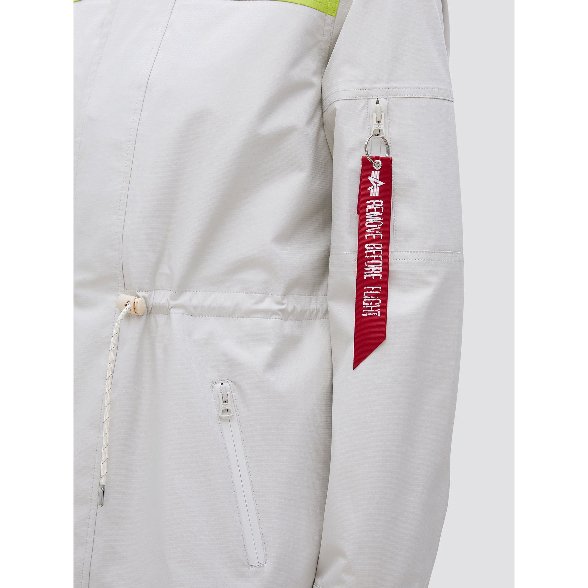 OUTERWEAR - Alpha Industries Deluge Ripstop Fishtail Vintage White Women WJD49000C1-101