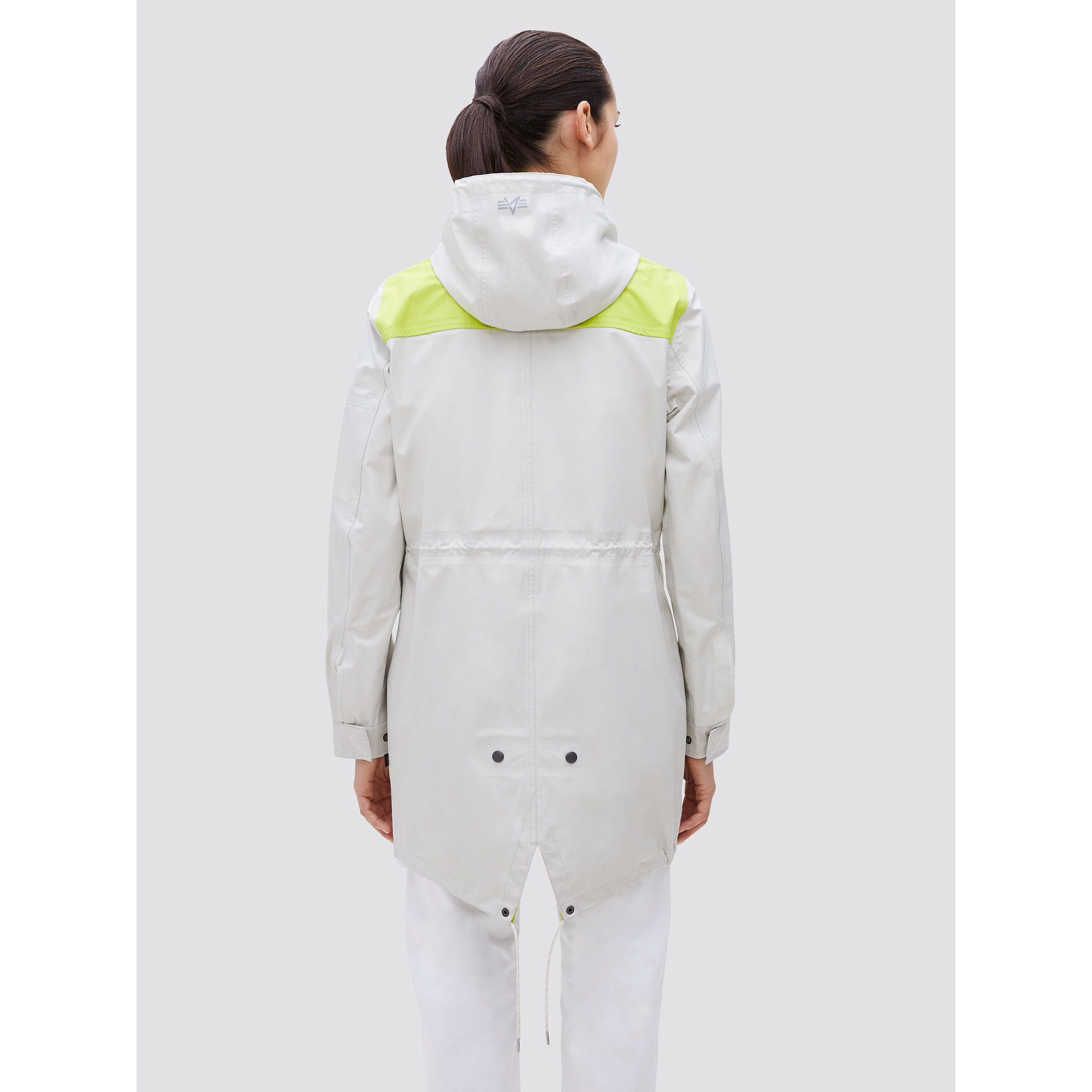 OUTERWEAR - Alpha Industries Deluge Ripstop Fishtail Vintage White Women WJD49000C1-101