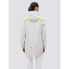 OUTERWEAR - Alpha Industries Deluge Ripstop Fishtail Vintage White Women WJD49000C1-101