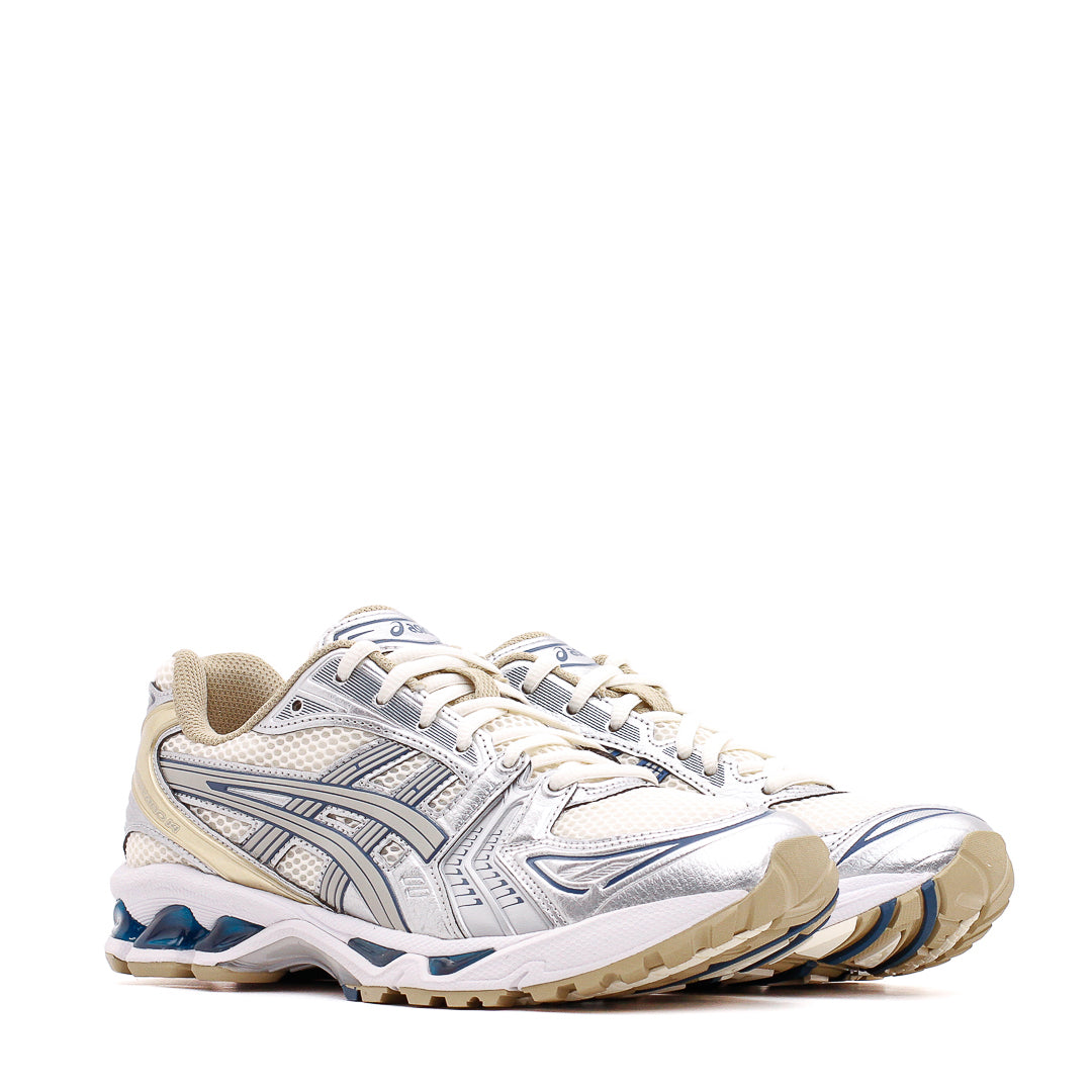 Asics Men Gel-Kayano 14 Cream Pure Silver 1201A019-105 - FOOTWEAR - Canada