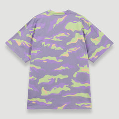 Bel-Air Athletics Men Camo Regular T-Shirt Emb Logo Lilac - T-SHIRTS - Canada
