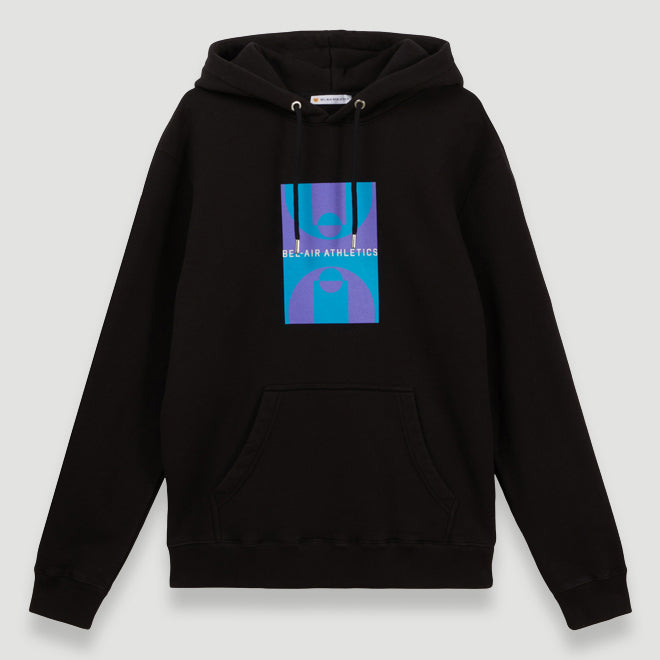 Bel-Air Athletics Men Court Classic Hoodie Black - SWEATERS - Canada