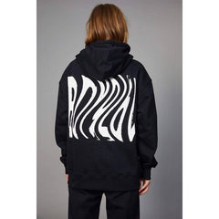 SWEATERS - Boy London Boy 1976 Wave Print Hood Black Women BOYL1976WPH-BLK