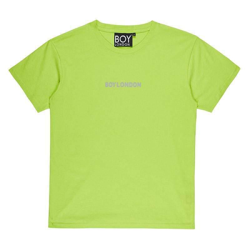 T-SHIRTS - Boy London Reflective 3M Tee Green Women BOYLRMBT-GRN