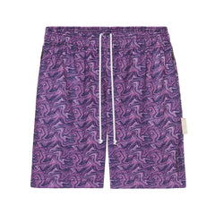 Bristol Studio Men Core Shorts Marble Purple - SHORTS - Canada