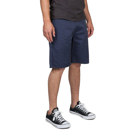 PANTS - BRIXTON CARTER RELAXED FIT CHINO SHORT INDIGO 116-04041-0811