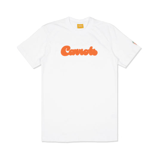 Carrots Men Cursive Tee White - T-SHIRTS - Canada