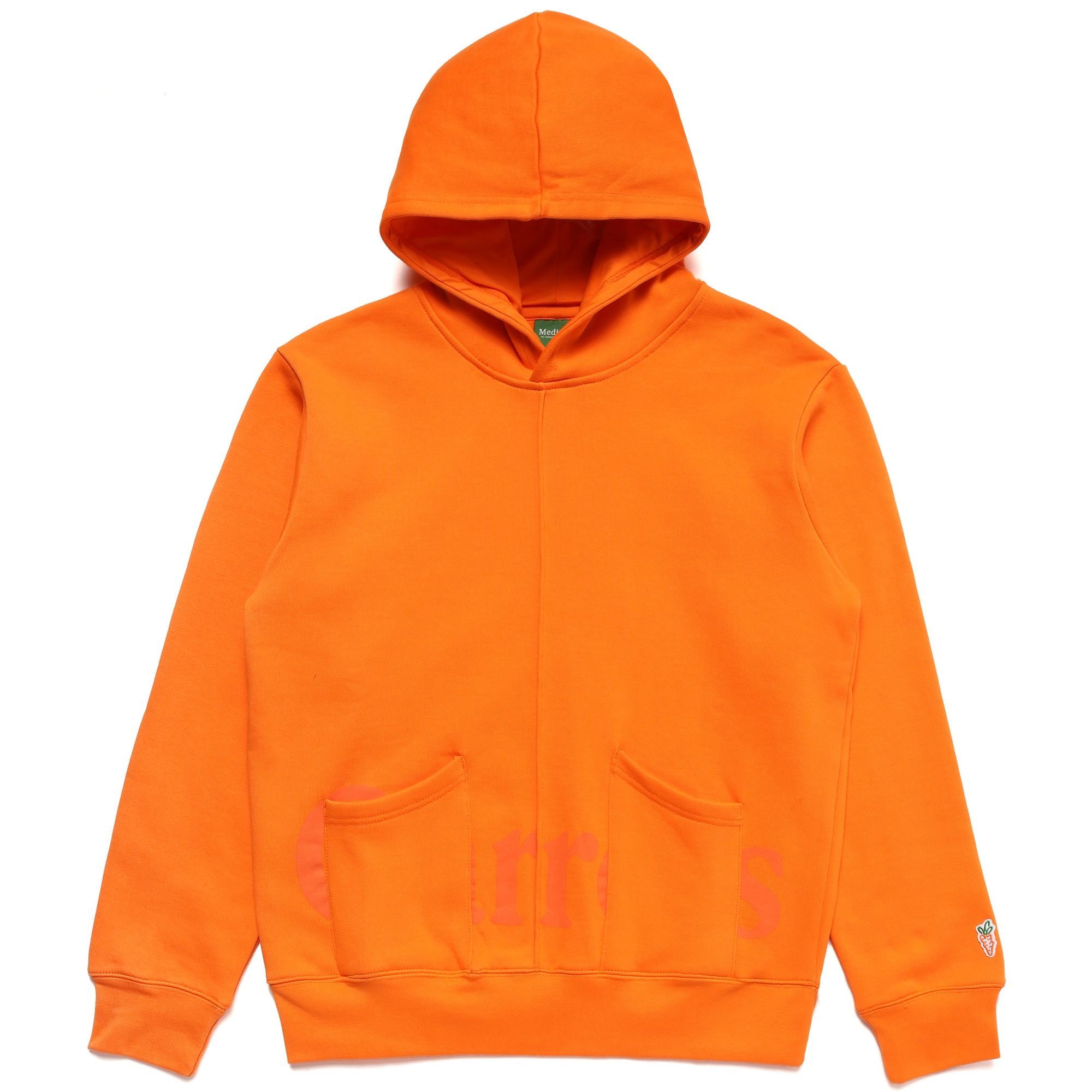 SWEATERS - Carrots Wordmark Hoodie Orange Men WMHD-ORAN