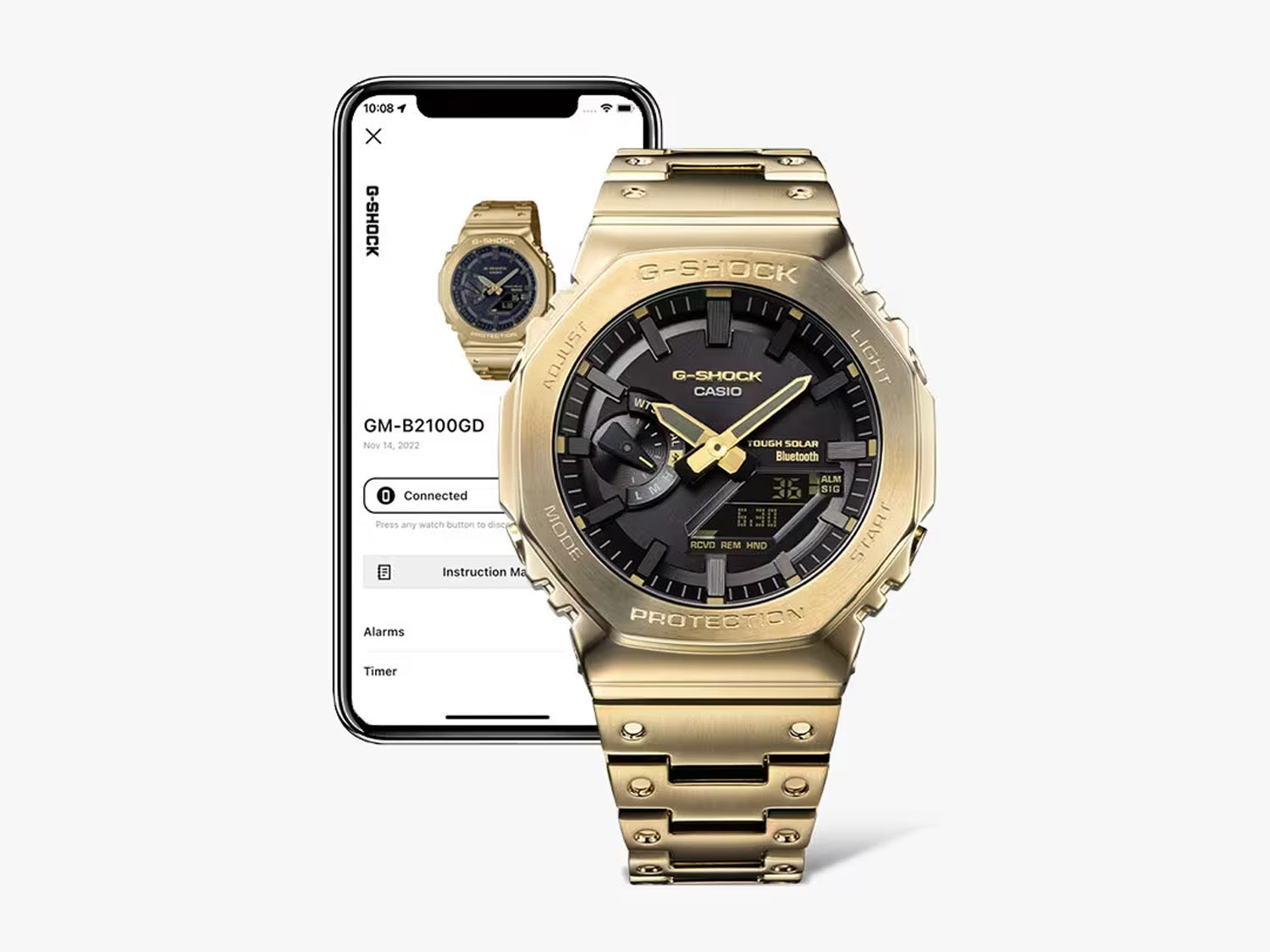 Casio G-Shock 2100 Metal Gold GMB2100GD-9A - ACCESSORIES - Canada