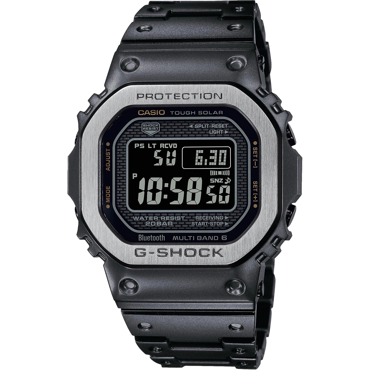 Casio G-Shock B5000 Full Metal Matte Black GMWB5000MB-1 (Solestop.com)