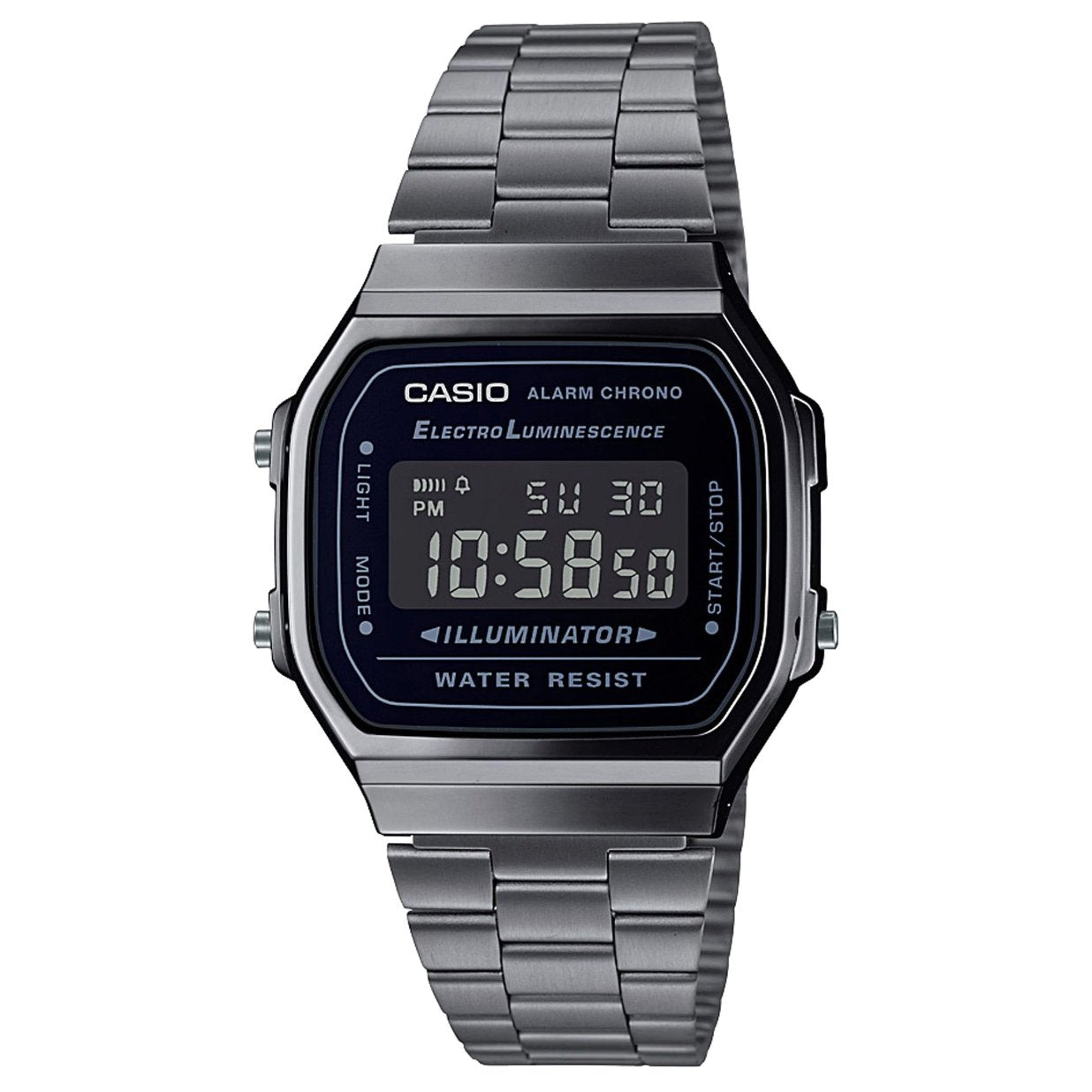 Casio Vintage Gunmetal Watch A168WGG-1BVT - ACCESSORIES - Solestop.com - Canada