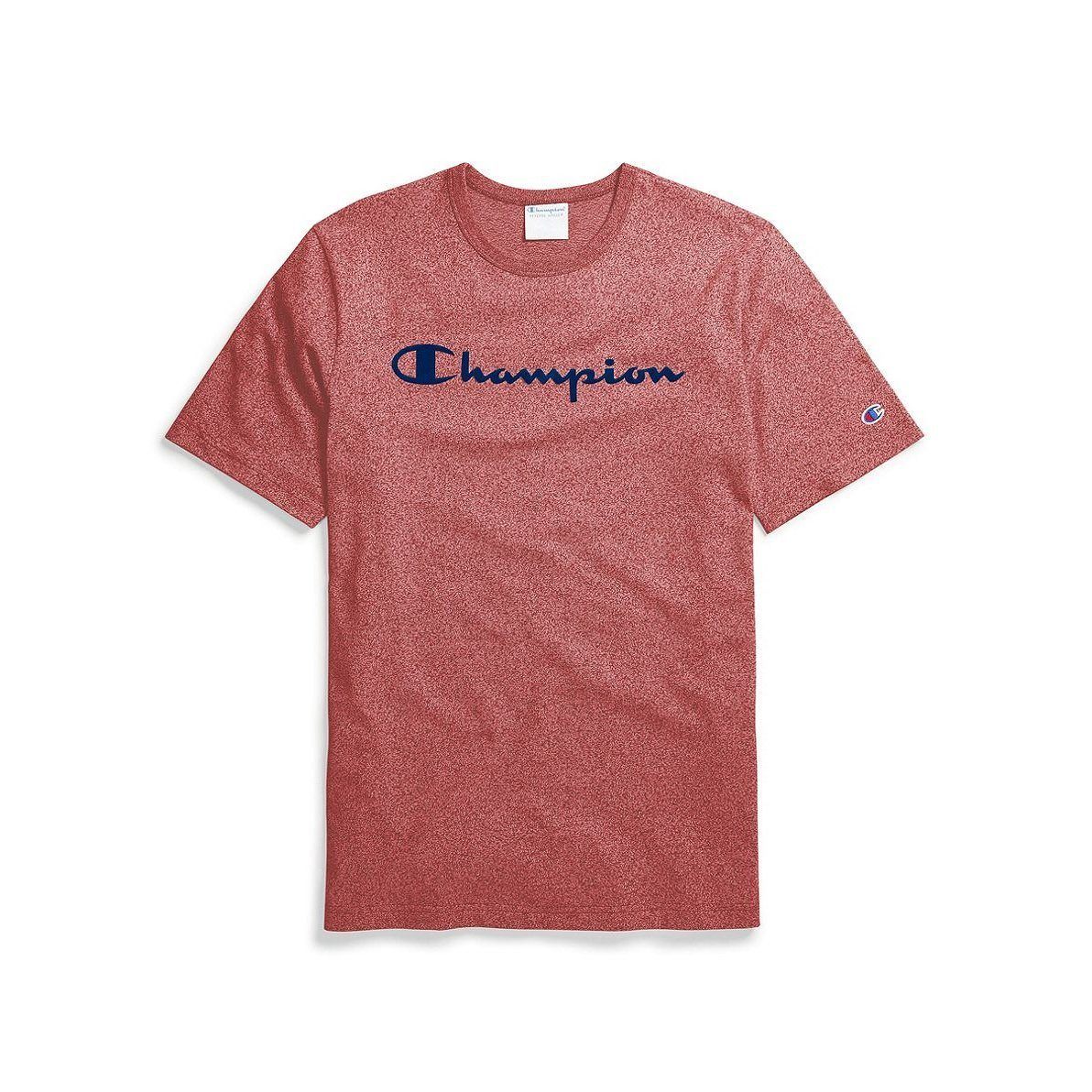 T-SHIRTS - Champion Heritage Mock Twist Tee Scarlet Heather Men T5077-550037-JL0