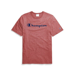T-SHIRTS - Champion Heritage Mock Twist Tee Scarlet Heather Men T5077-550037-JL0
