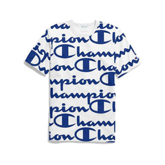 T-SHIRTS - Champion Heritage Tee Giant Chp Script White Surf Men T1919S-LHY