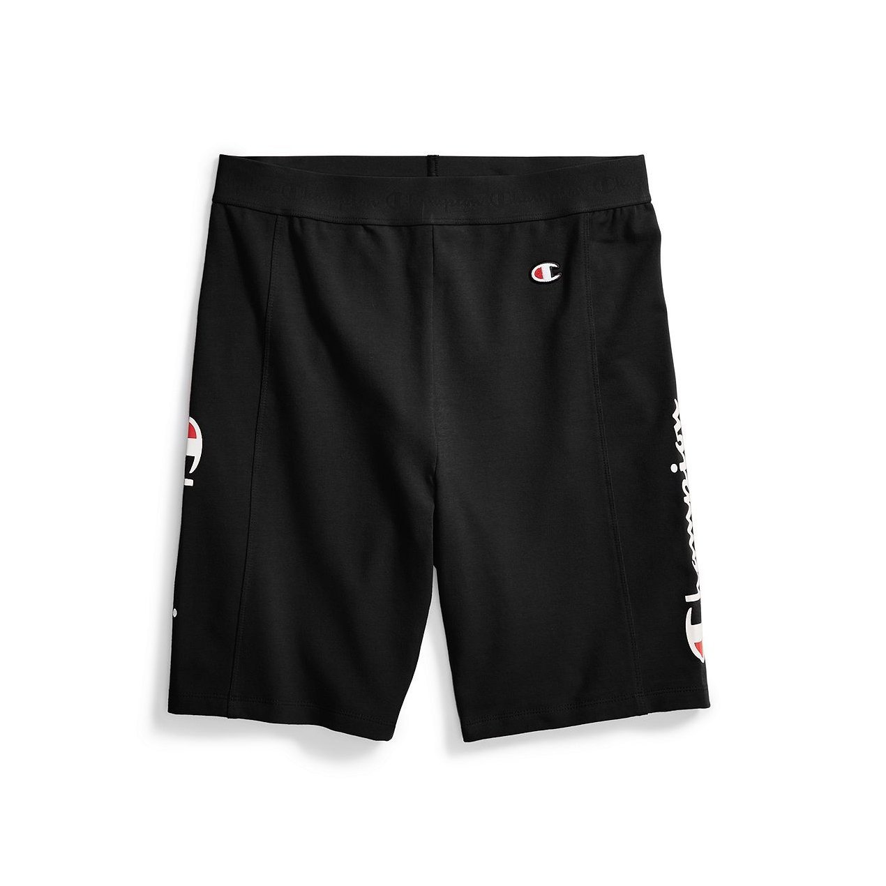 Champion High Waist Streetwear Bike Short Black Women