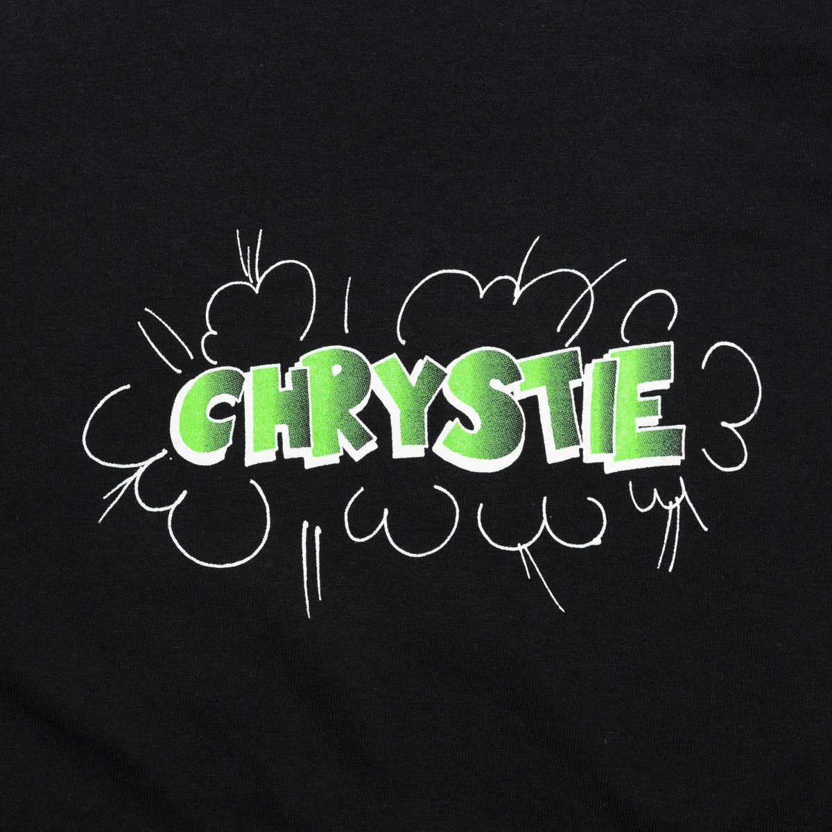 T-SHIRTS - Chrystie NYC Ruscha Logo Tee Black RUSCHATEE-BLK