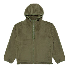 Decrease quantity for Garbstore Men Fleece Hoody Olive - SWEATERS - Canada