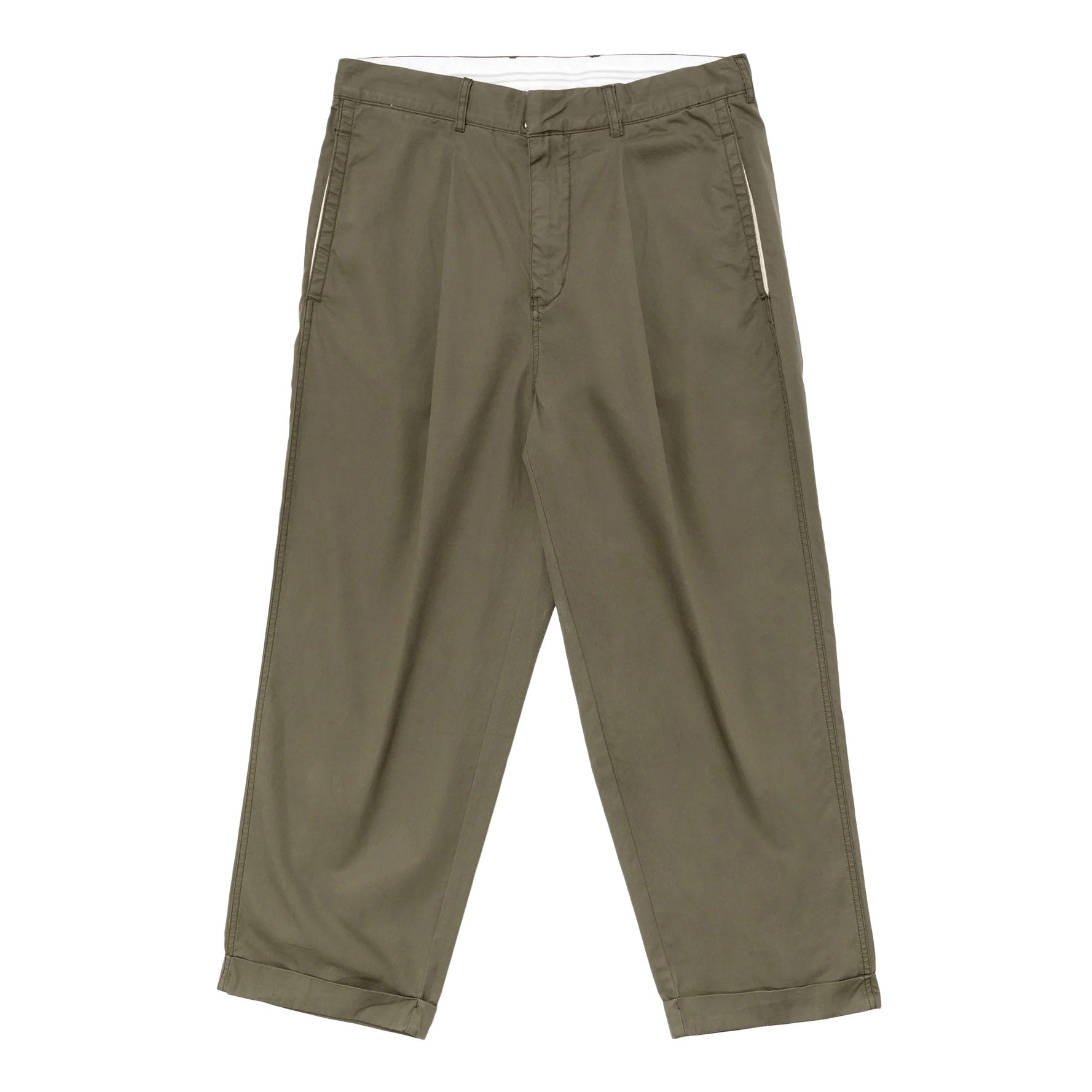 Garbstore Men Manager Pleated Pant Olive ()