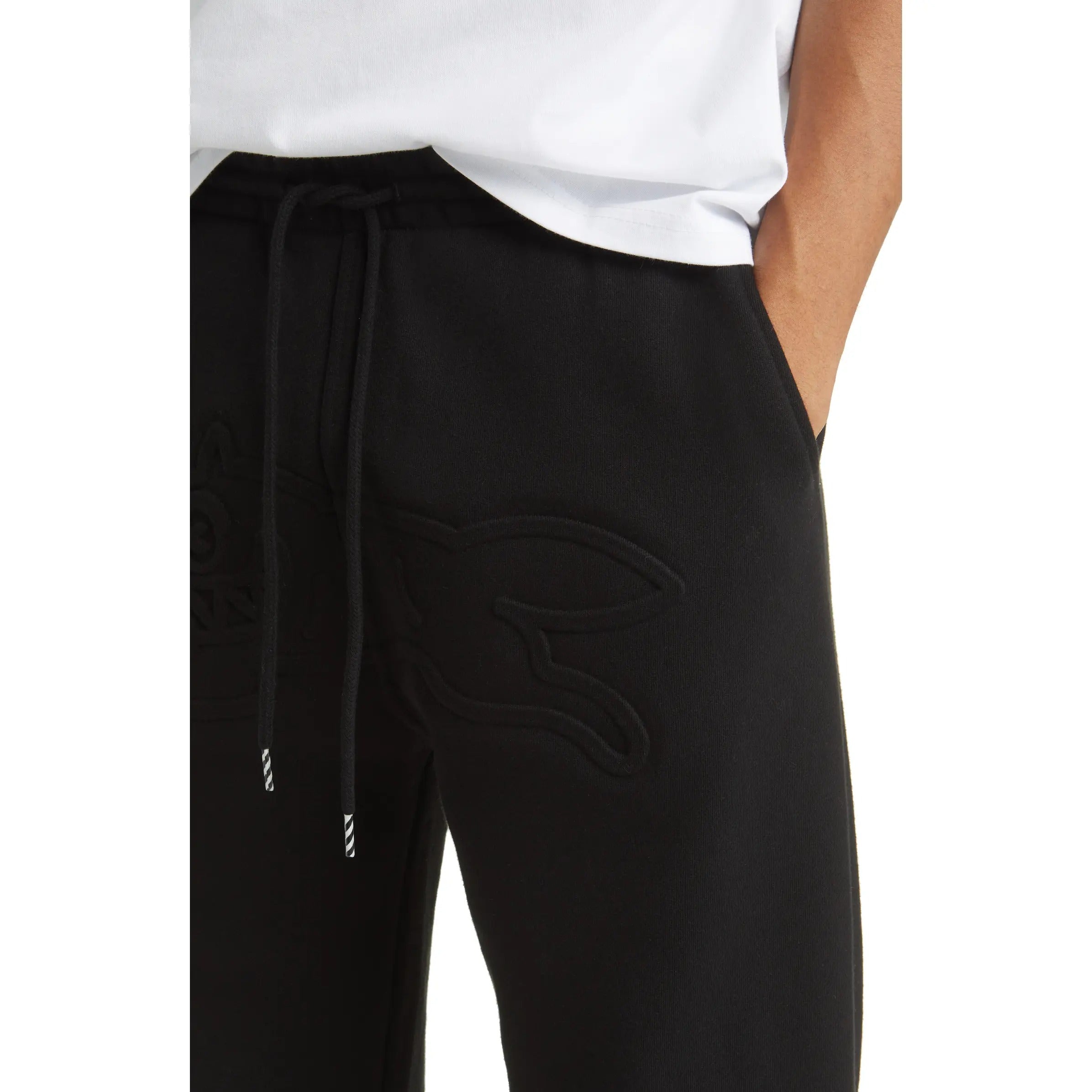 ICECREAM Men Lifted Sweatpant Black - BOTTOMS - Canada