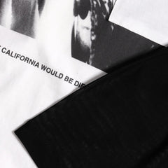 Jungles Men Eagles Mesh Sleeve Tee White Black - T-SHIRTS - Canada