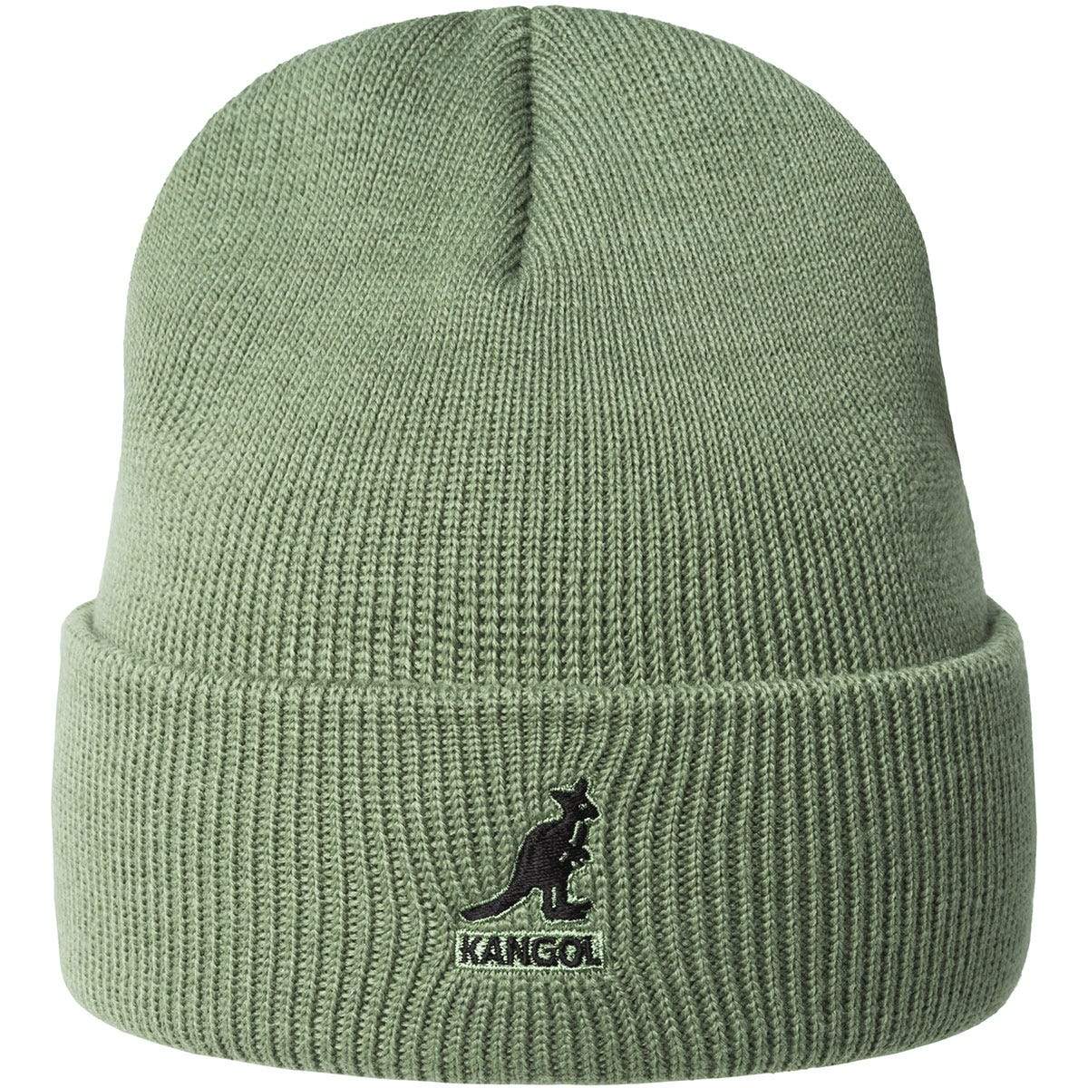 Kangol Acrylic Pull-On Beanie Oil Green - HEADWEAR - Canada