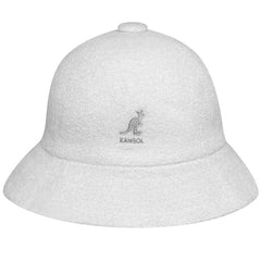 Kangol Bermuda Casual Hat White - HEADWEAR - Canada