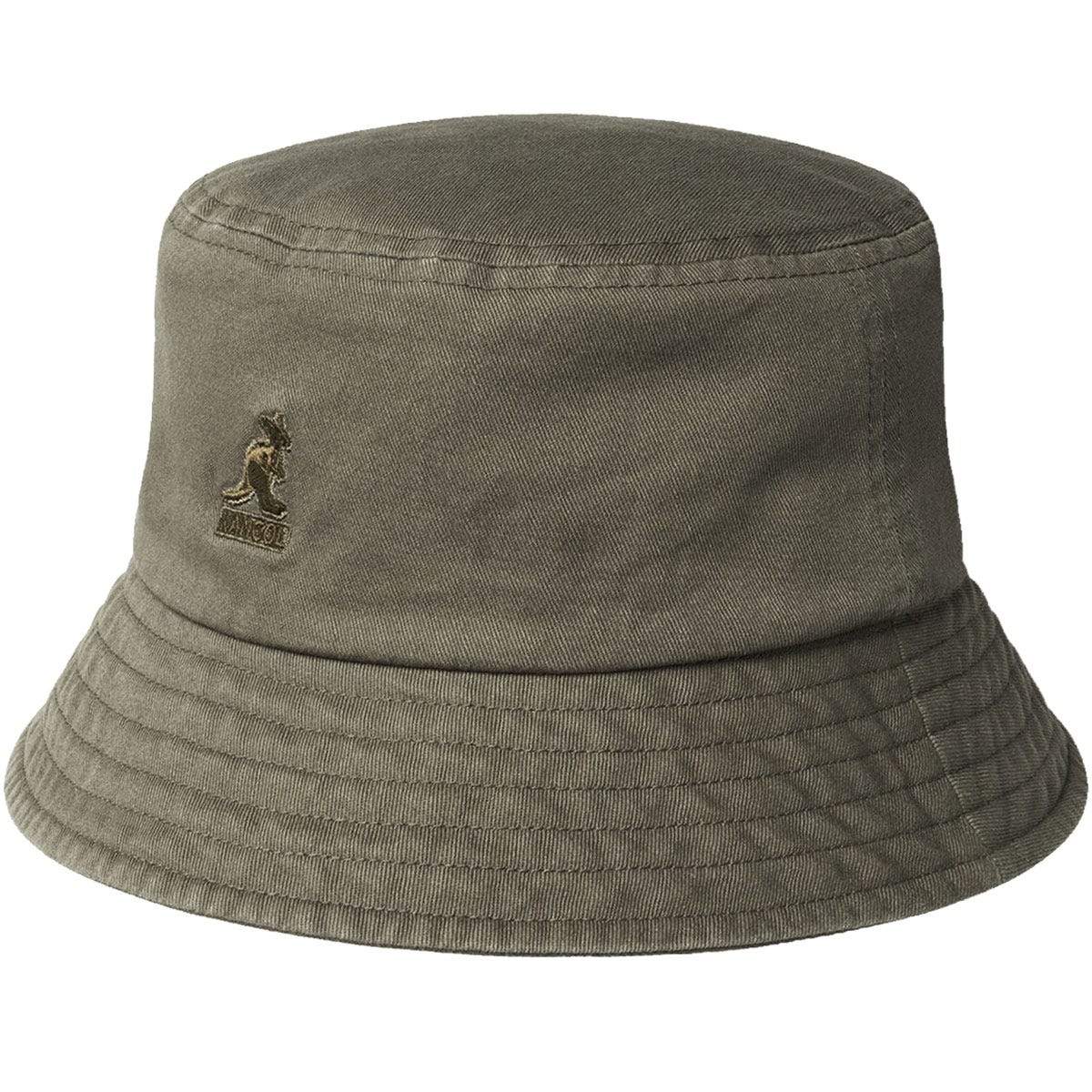Kangol Washed Bucket Hat Smog - Main Image