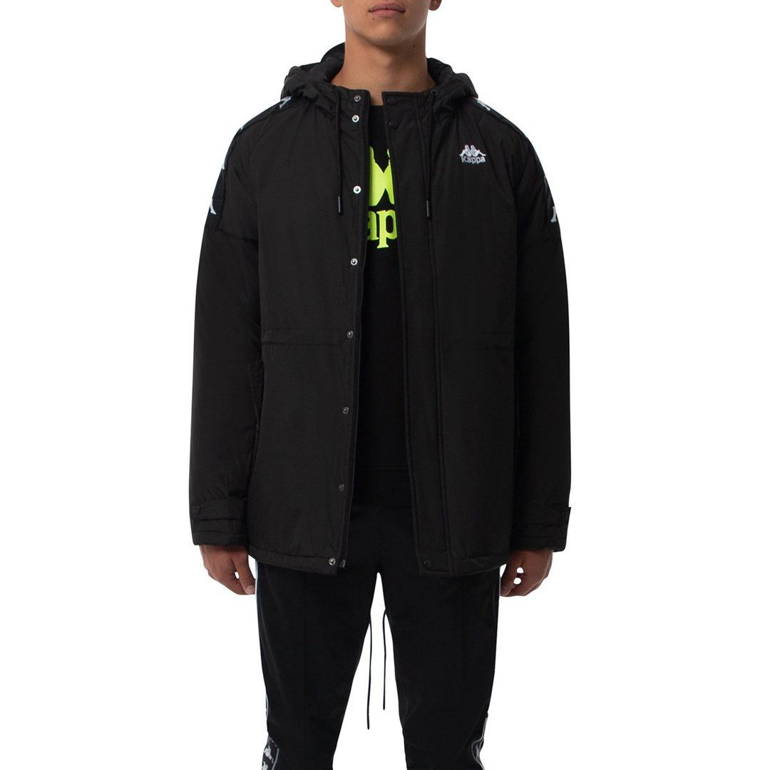 SWEATERS - Kappa Authentic 222 Banda Marleta Jacket Black Men 3031QI0-918