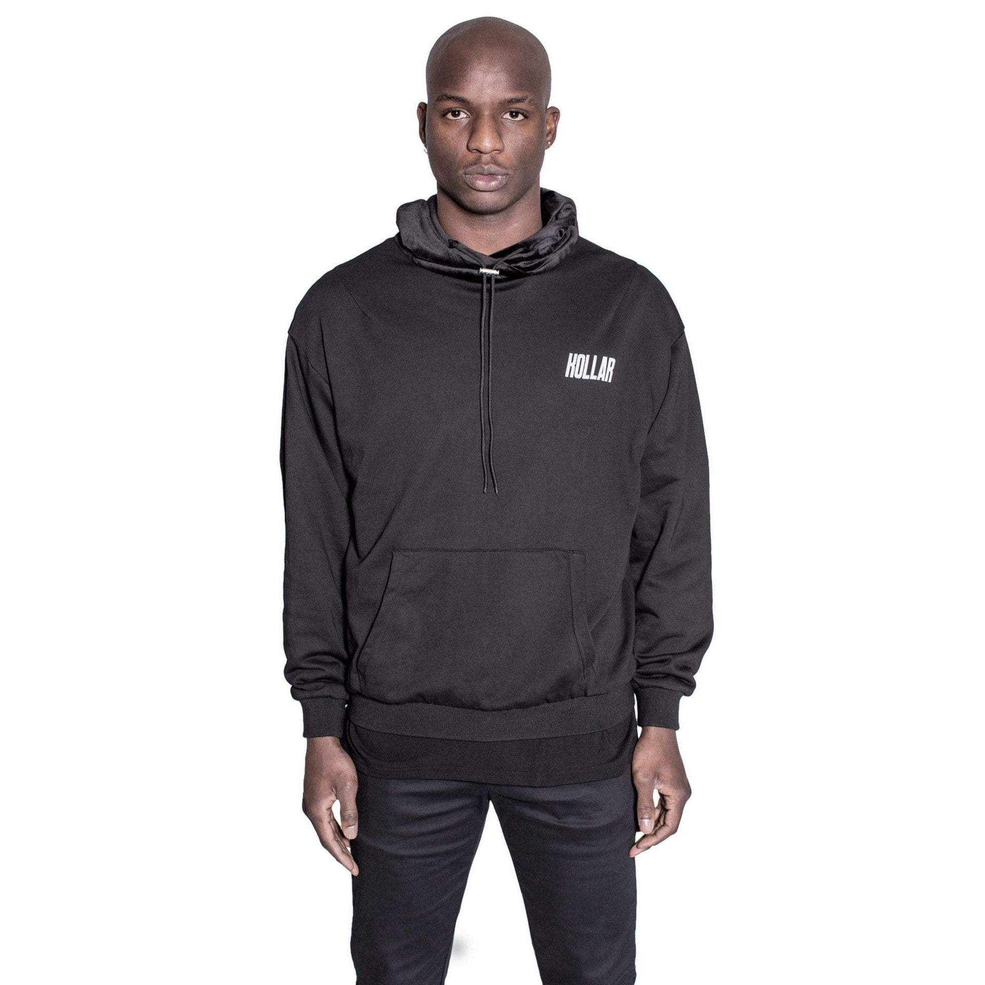 SWEATERS - Kollar Boxer Hoodie Black Men BXH-BLK