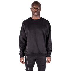 SWEATERS - Kollar Contrast Rib Crewneck Black Men CTRCN-BLK