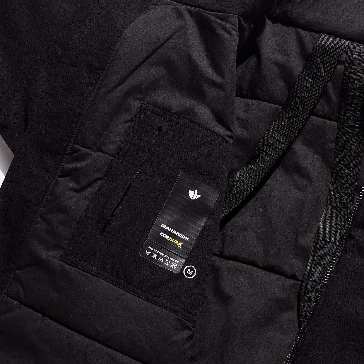 Maharishi Men Cordura NYCO WR Padded Parka Black - OUTERWEAR - Canada