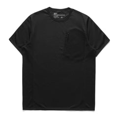 Maharishi Men Polartec Dry Travel T-Shirt Black - T-SHIRTS - Canada