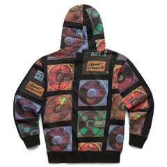 Market Men CD AOP Hoodie Black - SWEATERS - Canada