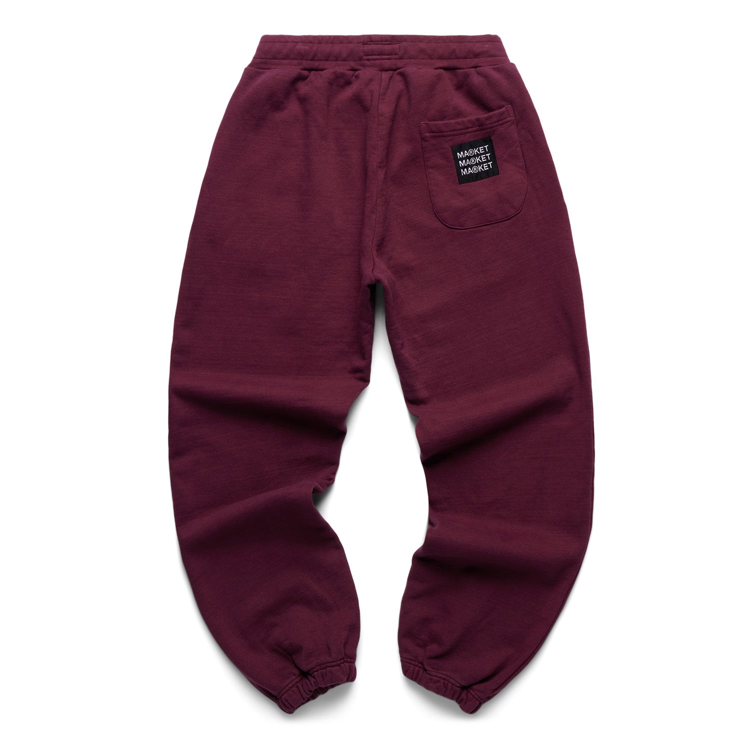 Market Men Vintage Washed Sweatpants Crimson - BOTTOMS - Canada