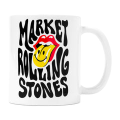 Market Smiley Rolling Stones Tongue Mug White - ACCESSORIES - Canada