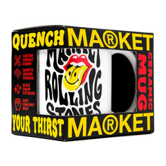 Market Smiley Rolling Stones Tongue Mug White - ACCESSORIES - Canada