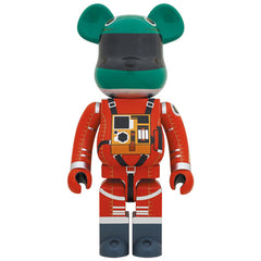 Medicom Japan 2001: A Space Odyssey Green Helmet Orange Space Suit 1000% Bearbrick - COLLECTIBLES - Canada