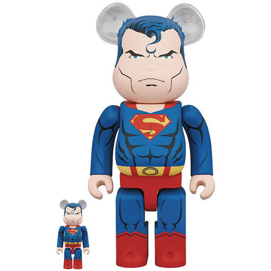 Medicom Japan Batman Hush Superman 100% & 400% Bearbrick NOV218818I - COLLECTIBLES - Canada