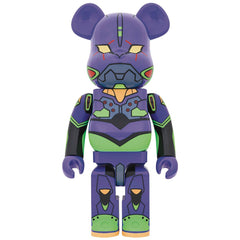 Medicom Japan Evangelion Eva 01 New Paint 1000% Bearbrick JAN228762I - COLLECTIBLES - Canada
