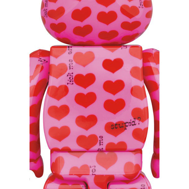 Medicom Japan Headwax Org Pink Heart 100% & 400% Bearbrick FEB229313I - COLLECTIBLES - Canada